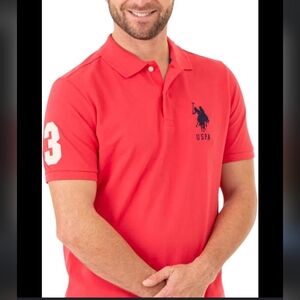 US POLO ASSN.(USPA) POLO SHIRT 3 MEN SIZE SMALL